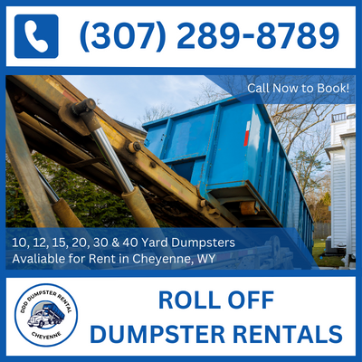 Hassle-Free Roll Off Dumpster Rental in Cheyenne - Covering Wyoming & Laramie County - DDD Dumpster Rental Cheyenne